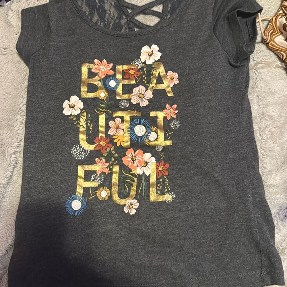 Kids tee dark gray